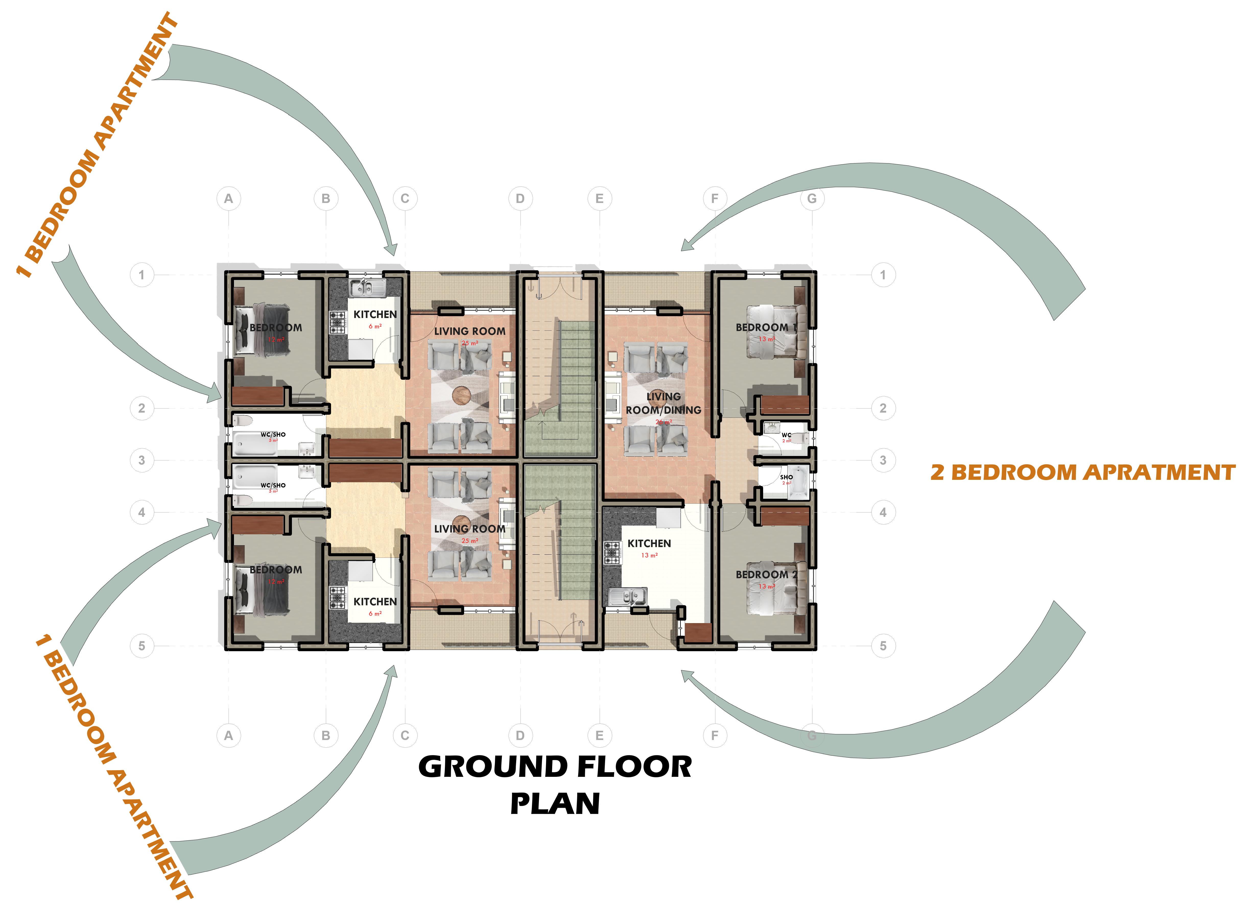 SANDVIEW ESTATE - GROUND FLOOR PLAN