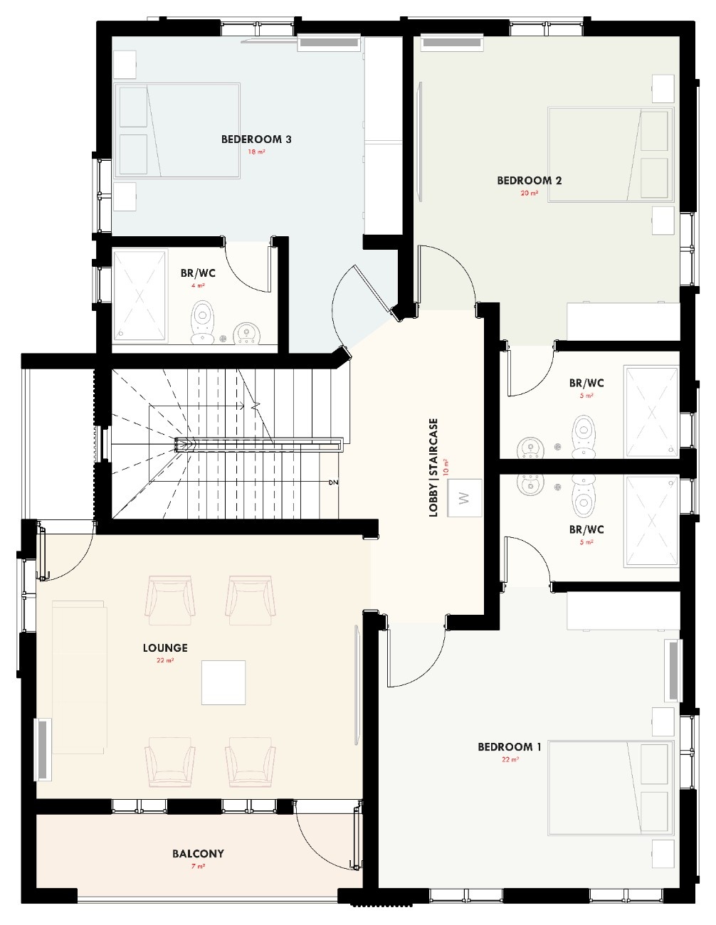 JEDIDIAHPREMIUM-5BEDROOMFULLYDETACHEDTRIPLEX-FloorPlan-B-FFPRES-F