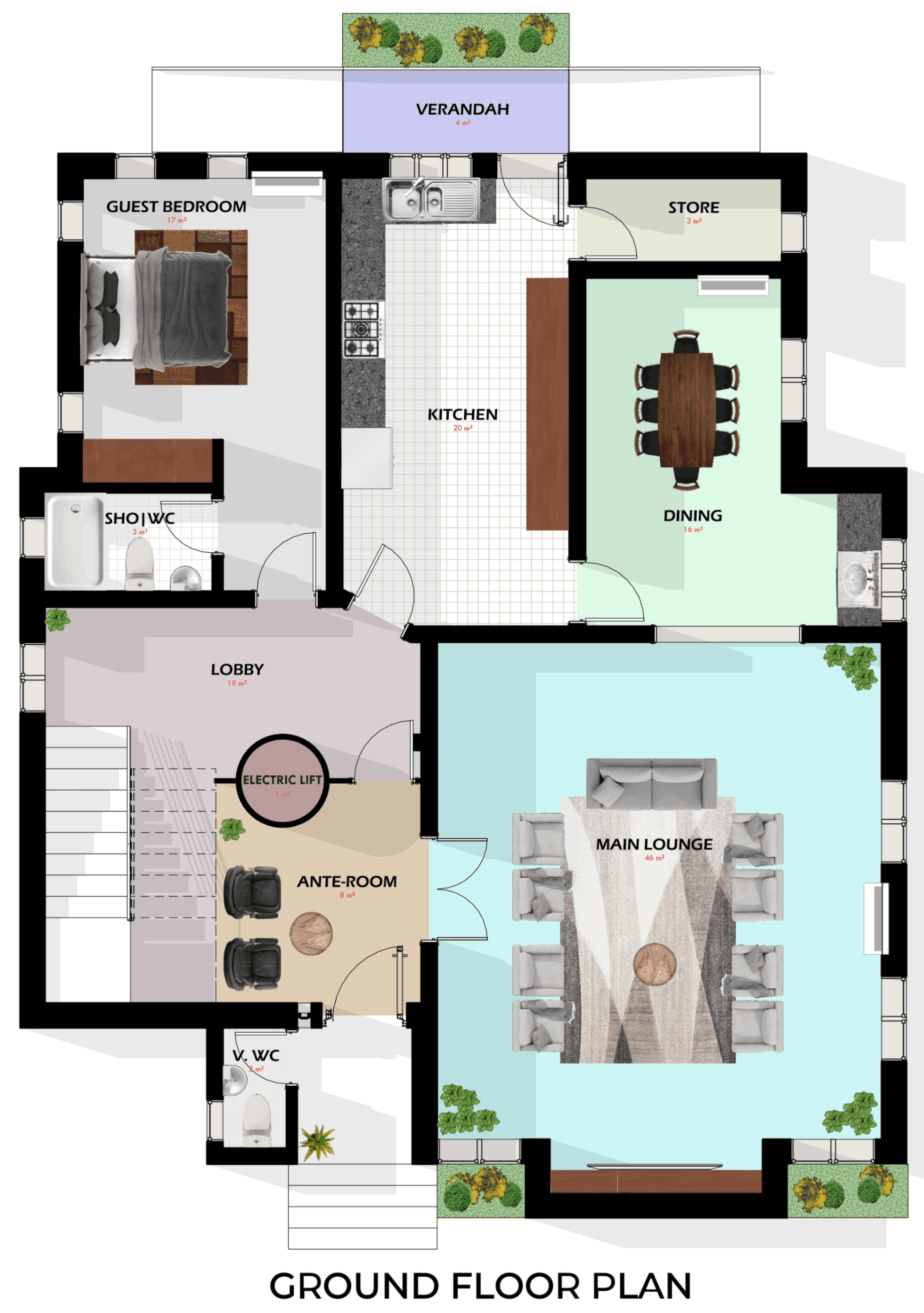 jpeg-optimizer_6 BEDROOM HEALTHY TRIPLEX-GROUND FLOOR PLAN