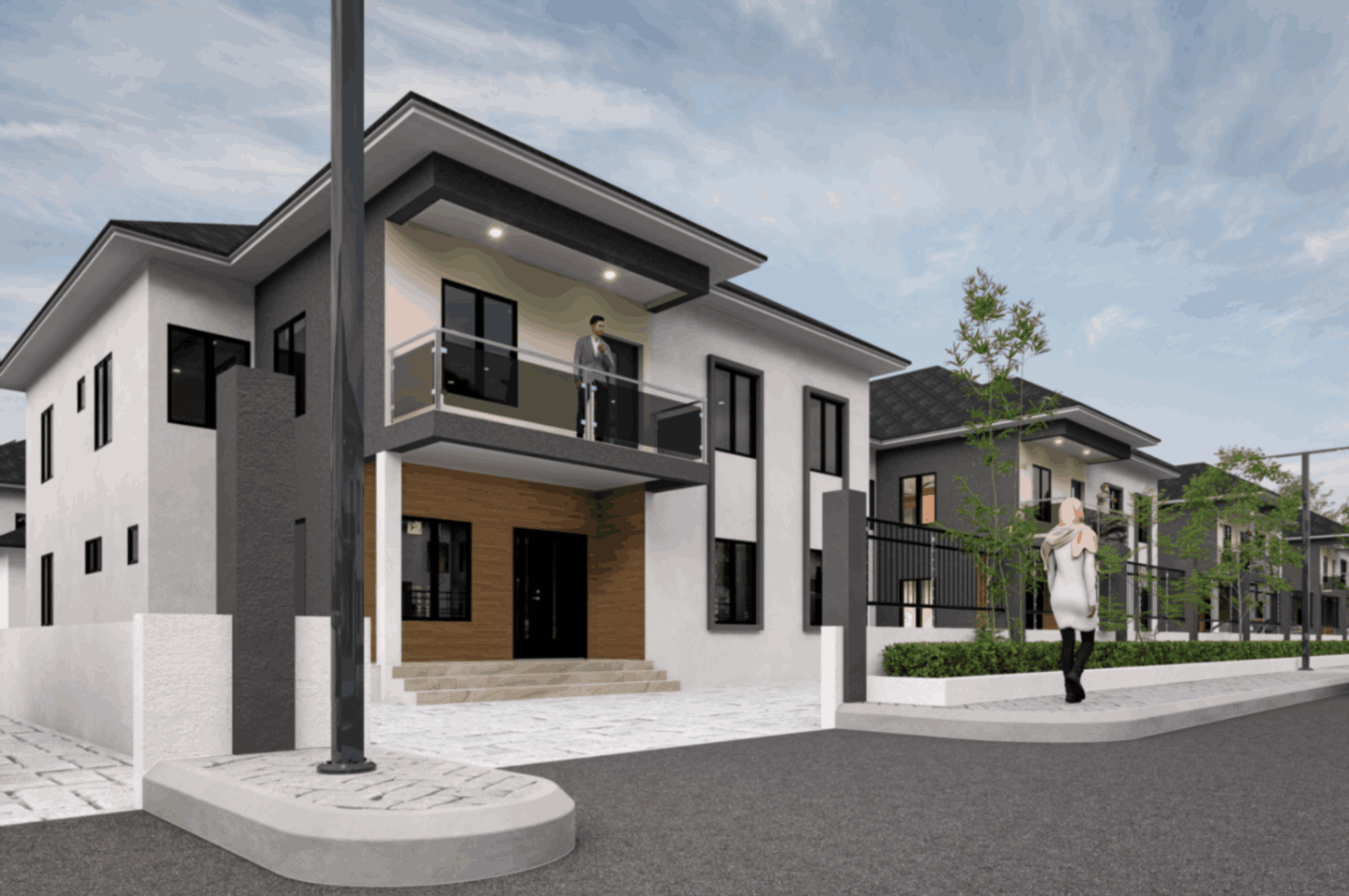 5 BEDROOM FULLY DETACHED DUPLEX + BQ SPACE | ADORABLE